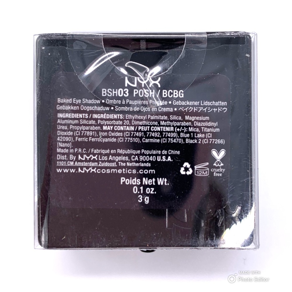 🥳 3/$15 NYX Baked Eye Shadow - Posh - Picture 3 of 3